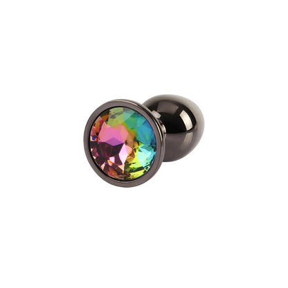 CHISA - TUNGSTEN BLACK GEM BUTT PLUG SIZE S