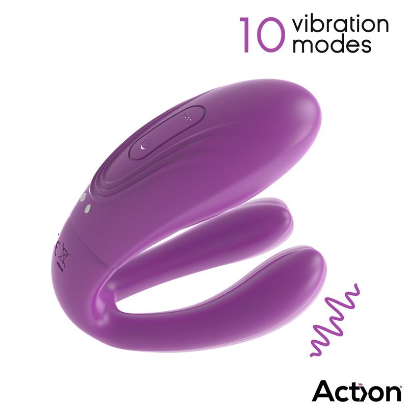 ACTION - TWINX VIBRATING AND TAPPING COUPLE TOY