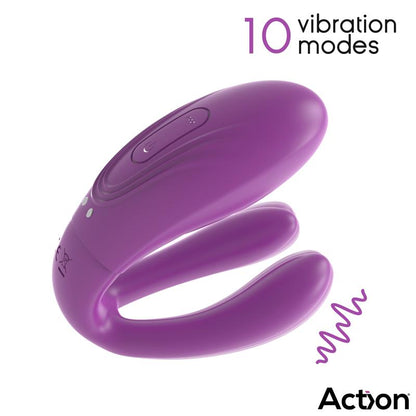 ACTION - TWINX VIBRATING AND TAPPING COUPLE TOY