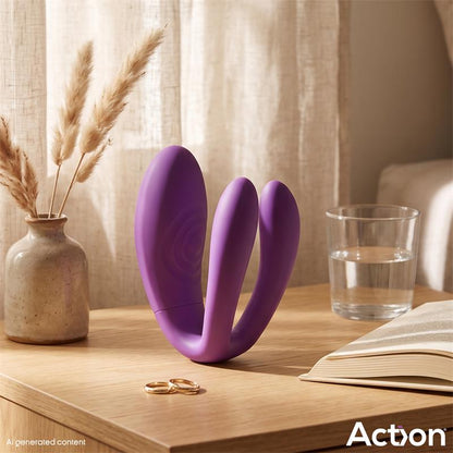 ACTION - TWINX VIBRATING AND TAPPING COUPLE TOY