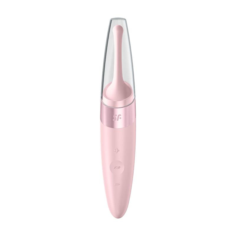 SATISFYER - TWIRLING DELIGHT ROTATING STIMULATOR ROSE