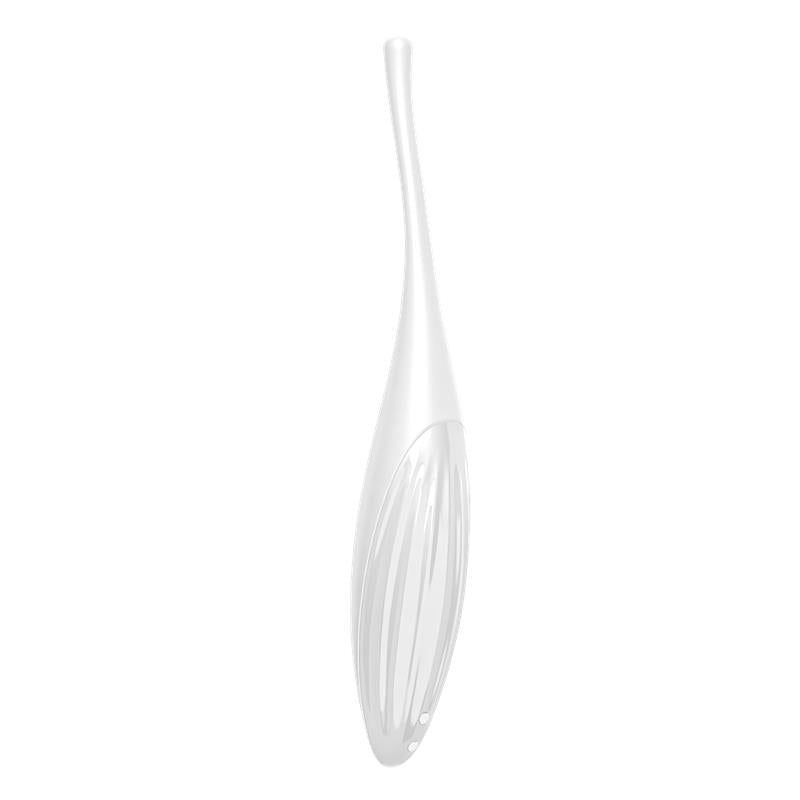 SATISFYER - TWIRLING JOY CLIT TIP VIBRATOR WHITE