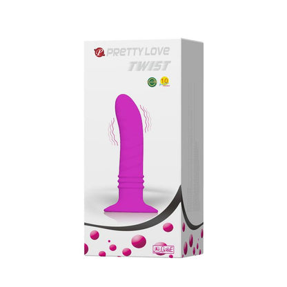 PRETTYLOVE - TWIST VIBRATOR ANAL PLUG