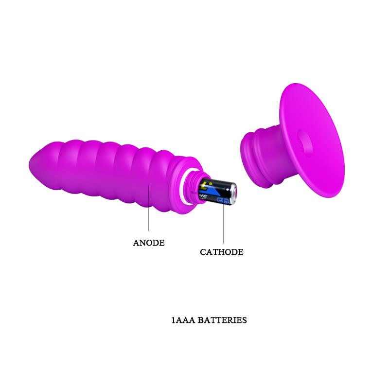 PRETTYLOVE - TWIST VIBRATOR ANAL PLUG