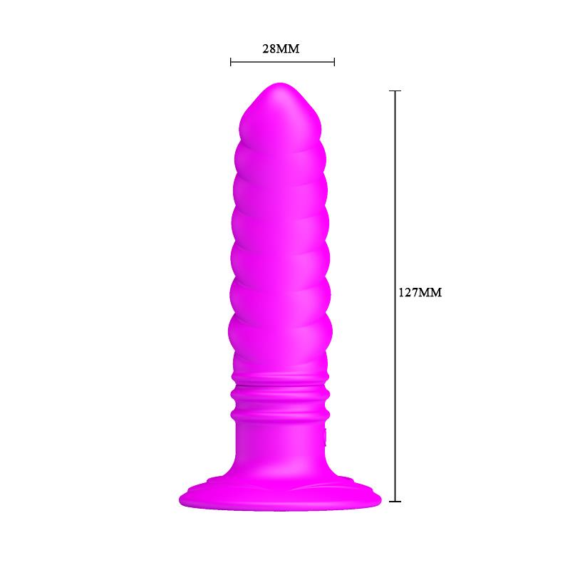 PRETTYLOVE - TWIST VIBRATOR ANAL PLUG