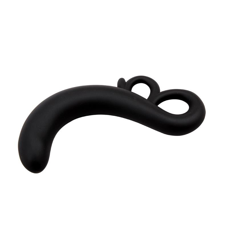 CHISA - TWO-FINGER G-SPOT PLUG SILICONE BLACK
