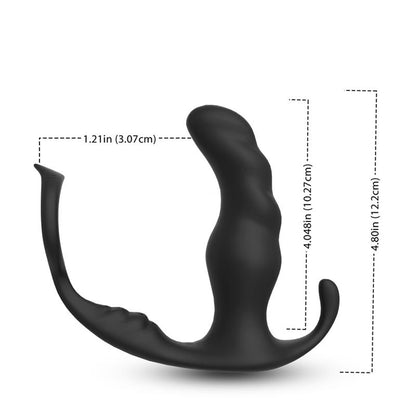 URBAN SKY - TWO-IN-ONE ANAL PLUG AND MASSAGER WITH VIBRATION
