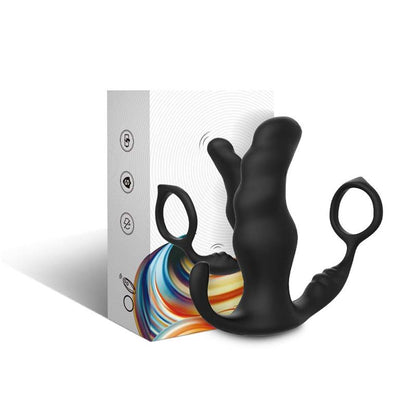 URBAN SKY - TWO-IN-ONE ANAL PLUG AND MASSAGER WITH VIBRATION