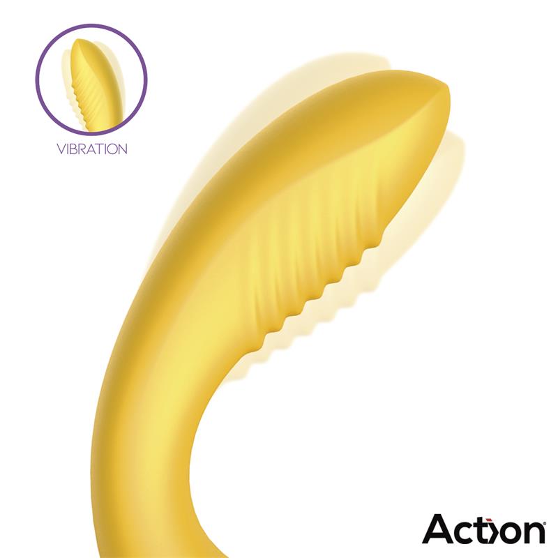ACTION - TWO LOVERS 3 IN 1 FINGER AND AIRFLOW VIBRATOR