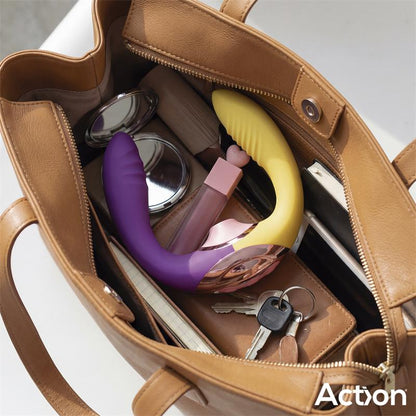 ACTION - TWO LOVERS 3 IN 1 FINGER AND AIRFLOW VIBRATOR