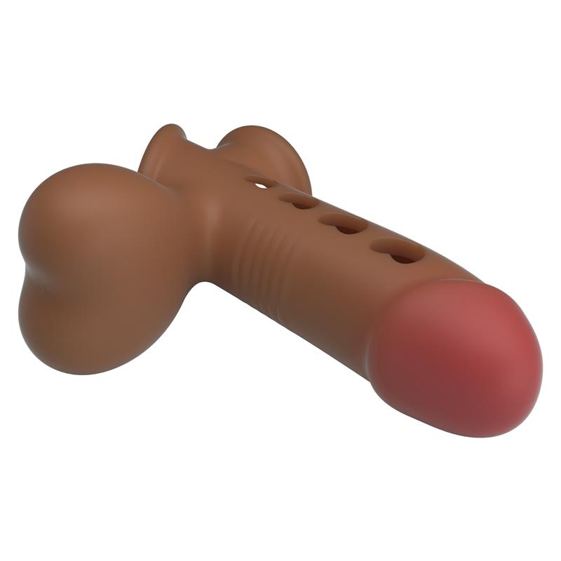PRETTYLOVE - TYRONN PENIS SLEEVE WITH INFLATION FUNCTION