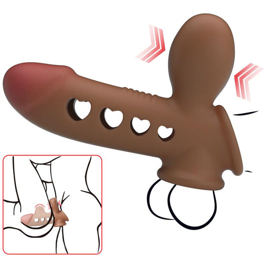 PRETTYLOVE - TYRONN PENIS SLEEVE WITH INFLATION FUNCTION