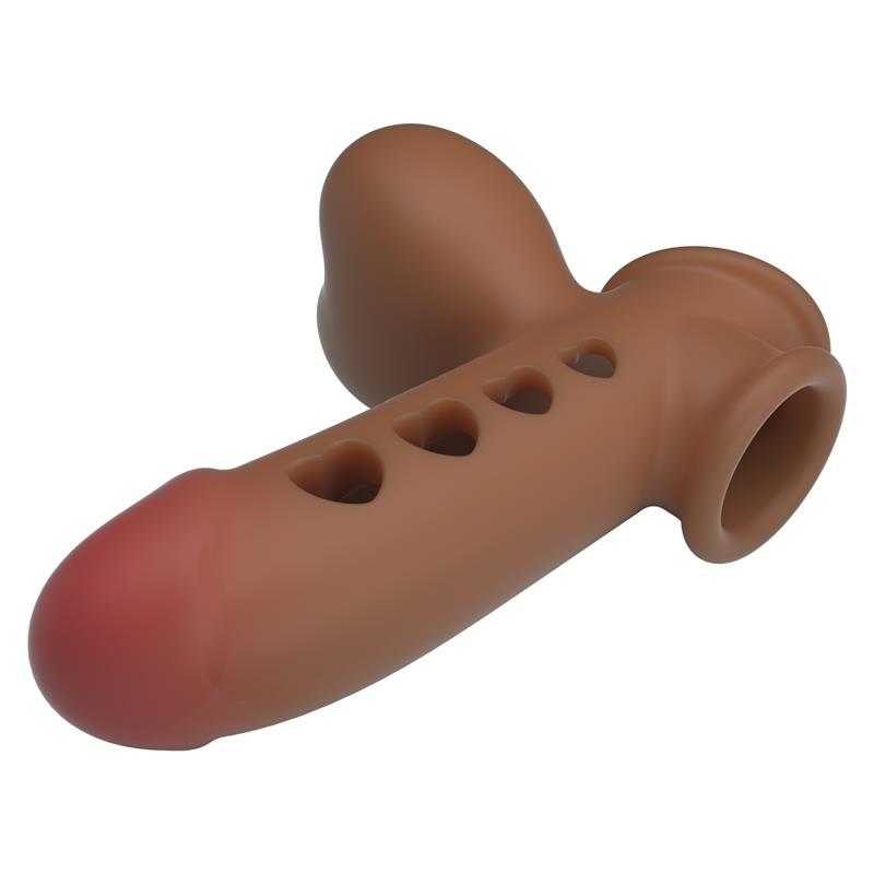 PRETTYLOVE - TYRONN PENIS SLEEVE WITH INFLATION FUNCTION
