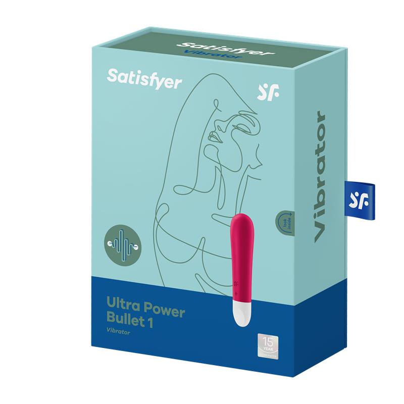 SATISFYER - ULTRA POWER BULLET 1 VIBRATING BULLET RED