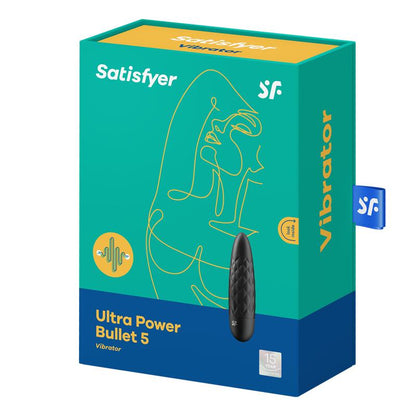 SATISFYER - ULTRA POWER BULLET 5 VIBRATING BULLET BLACK