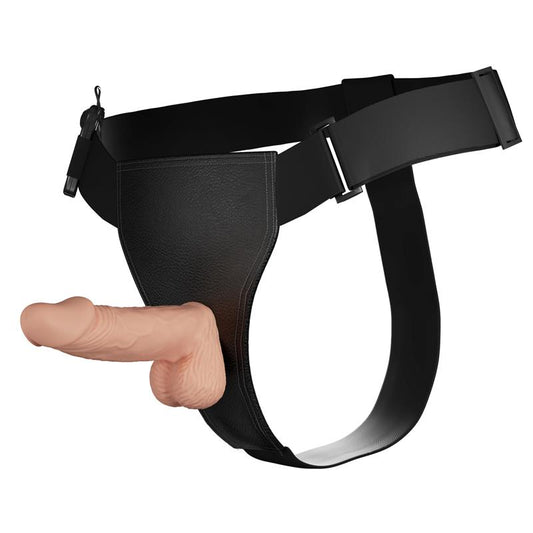 BAILE - ULTRA STRAP ON VIBRATING REALISTIC DILDO 7.6