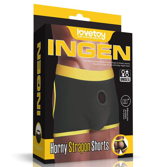 LOVETOY - UNDERPANTS/BOXER SHORTS HORNY SIZE M/L UNISEX
