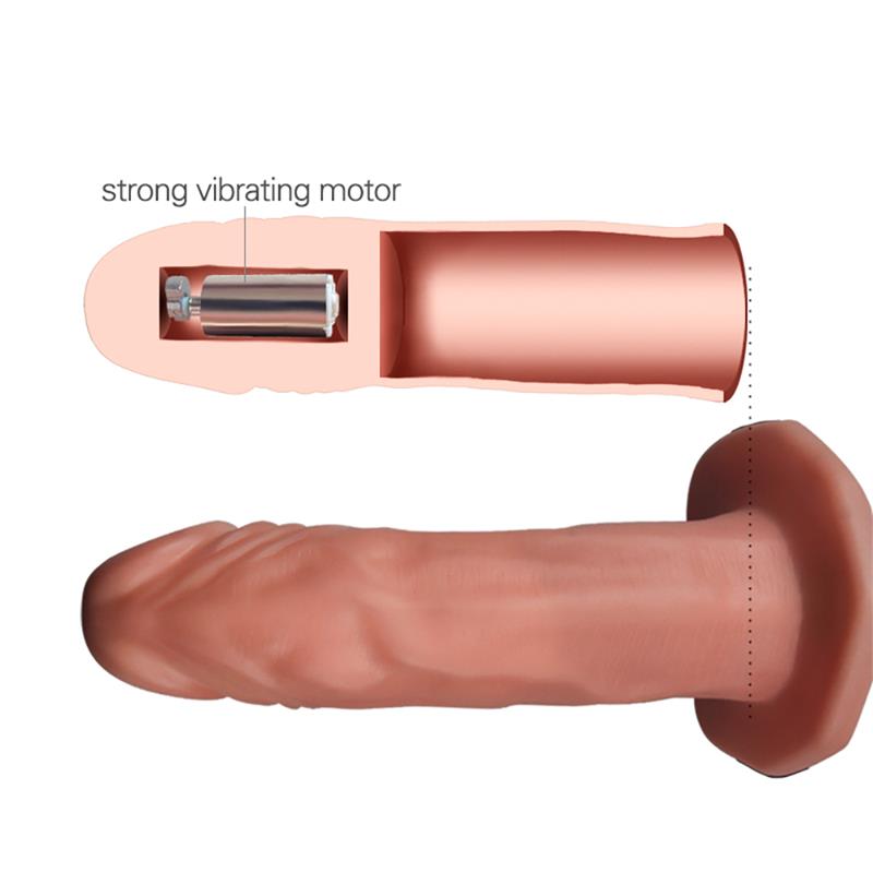 LOVETOY - UNISEX HOLLOW STRAP ON VIBRATING