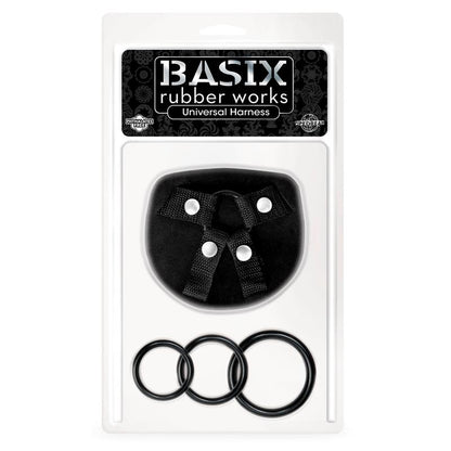 BASIX RUBBER WORKS - UNIVERSAL HARNESS WITH 3 SILICONE RINGS