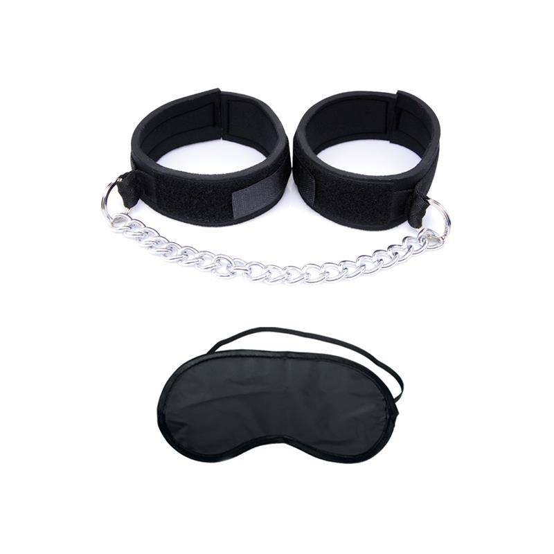 FETISH FANTASY SERIES - UNIVERSAL WRIST AND ANKLE CUFFS BLACK