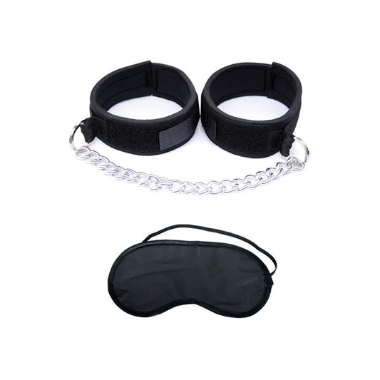 FETISH FANTASY SERIES - UNIVERSAL WRIST AND ANKLE CUFFS BLACK