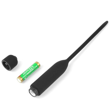 LOVETOY - URETHRAL DILATOR WITH VIBE BLACK