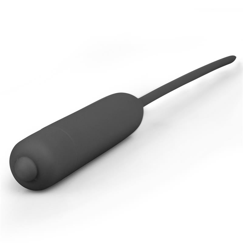 LOVETOY - URETHRAL DILATOR WITH VIBE BLACK