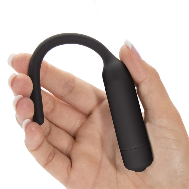 LOVETOY - URETHRAL DILATOR WITH VIBE BLACK