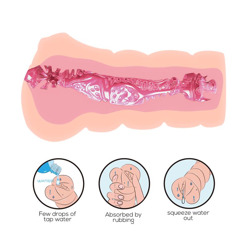 CRAZY BULL - WATER SKIN MASTURBADOR VAGINA MODEL 3
