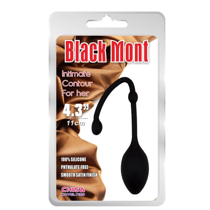 CHISA - VAGINAL BALL KISS IORGASM SILICONE BLACK