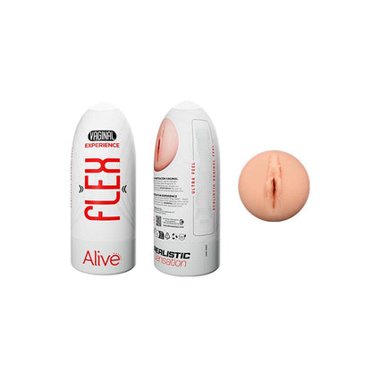 ALIVE - MASTURBADOR VAGINAL FLEX TALLA M