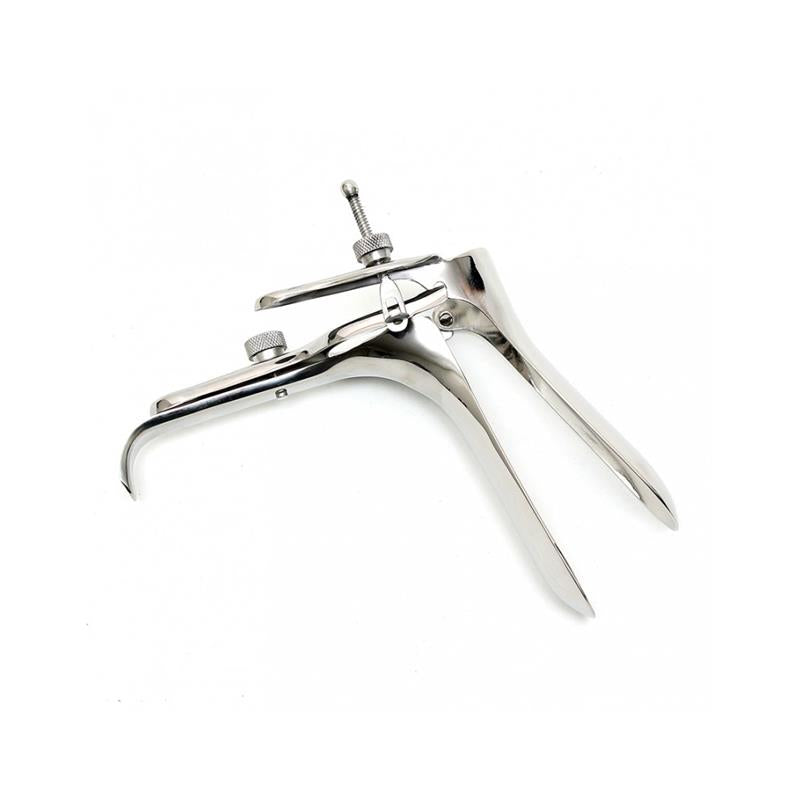 BONDAGE PLAY - VAGINAL SPECULUM WITH 2 SPOONS