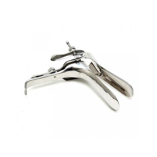 BONDAGE PLAY - VAGINAL SPECULUM WITH 2 SPOONS