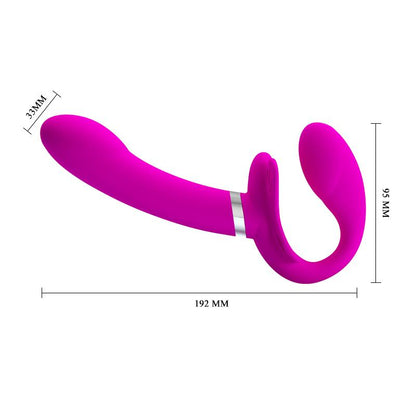 PRETTYLOVE - VALERIE COUPLE VIBE STRAPLESS USB