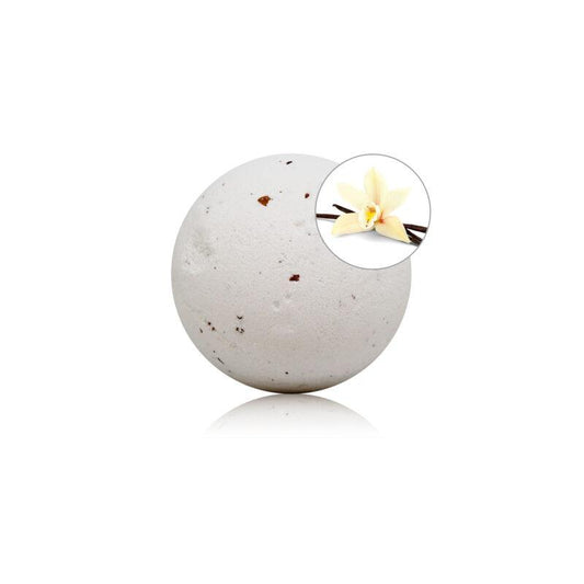 TALOKA - VANILLA SCENTED BATH BOMB WITH ROSE PETALS 150 GR