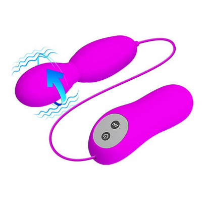 PRETTYLOVE - VEGA VIBRATING AND ROTATING EGG