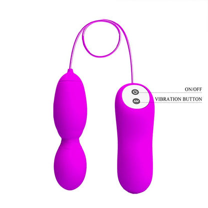 PRETTYLOVE - VEGA VIBRATING AND ROTATING EGG