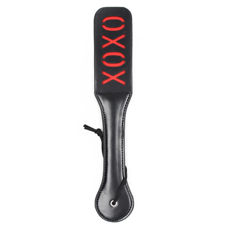 LATETOBED BDSM LINE - VEGAN LEATHER PADDLE XOXO 32 CM