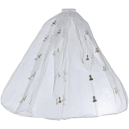 KHEPER GAMES - VEIL WITH GOLS PENIS ORNAMENTS