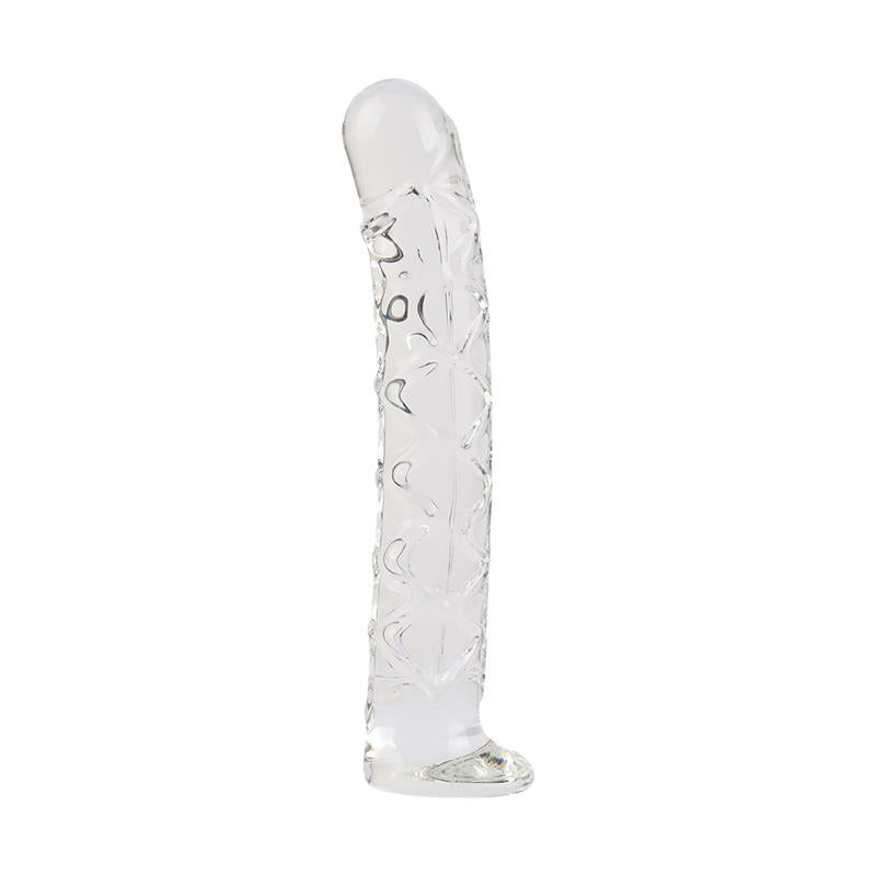 CHISA - VEINED TRAINER GLASS DILDO 6.5