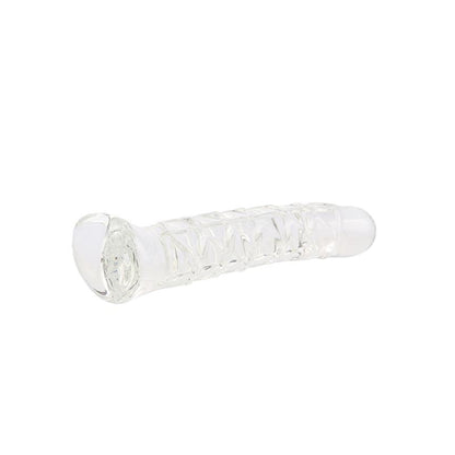 CHISA - VEINED TRAINER GLASS DILDO 6.5