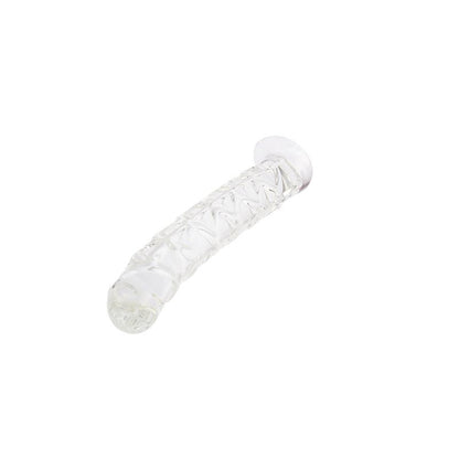 CHISA - VEINED TRAINER GLASS DILDO 6.5