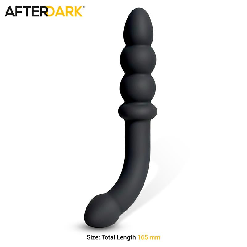 AFTERDARK - VELOR DOUBLE ANAL MASSAGER SILICONE