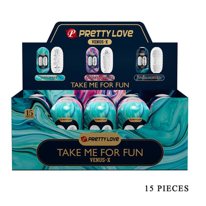 PRETTYLOVE - VENUS-X DISPLAY 15 MEN MASTURBATOR