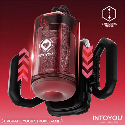 INTOYOU - VEXOR 3 IN 1 MALE MASTURBATOR SUCKING, THRUSTING AND VIBRATOR USB-C