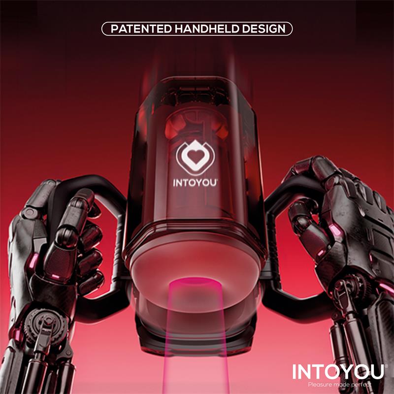 INTOYOU - VEXOR 3 IN 1 MALE MASTURBATOR SUCKING, THRUSTING AND VIBRATOR USB-C
