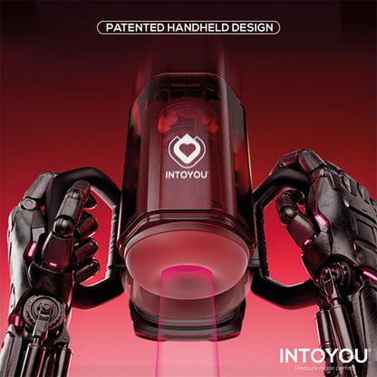 INTOYOU - VEXOR 3 IN 1 MALE MASTURBATOR SUCKING, THRUSTING AND VIBRATOR USB-C