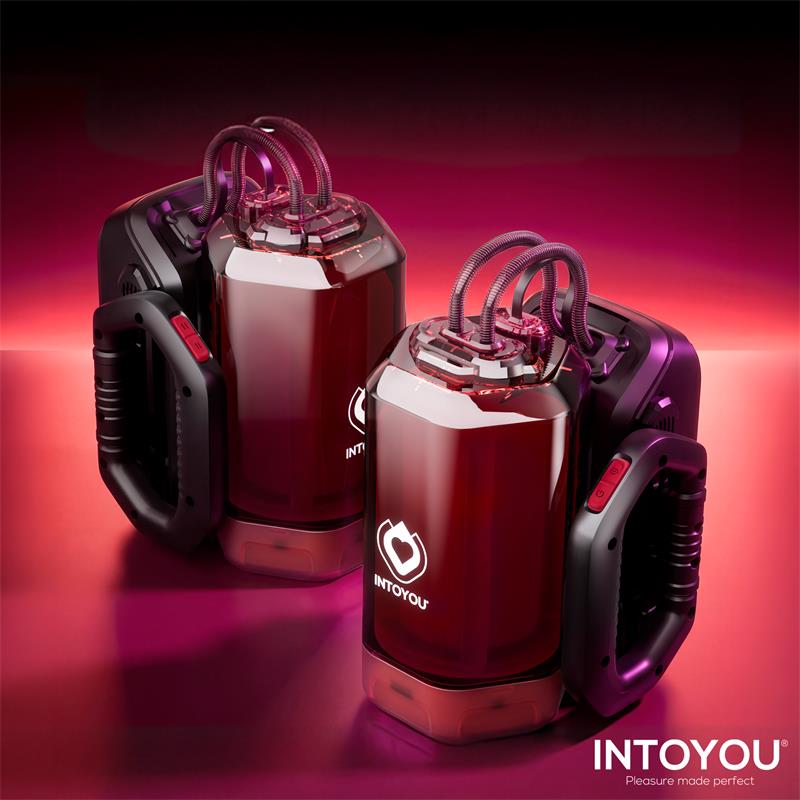 INTOYOU - VEXOR 3 IN 1 MALE MASTURBATOR SUCKING, THRUSTING AND VIBRATOR USB-C