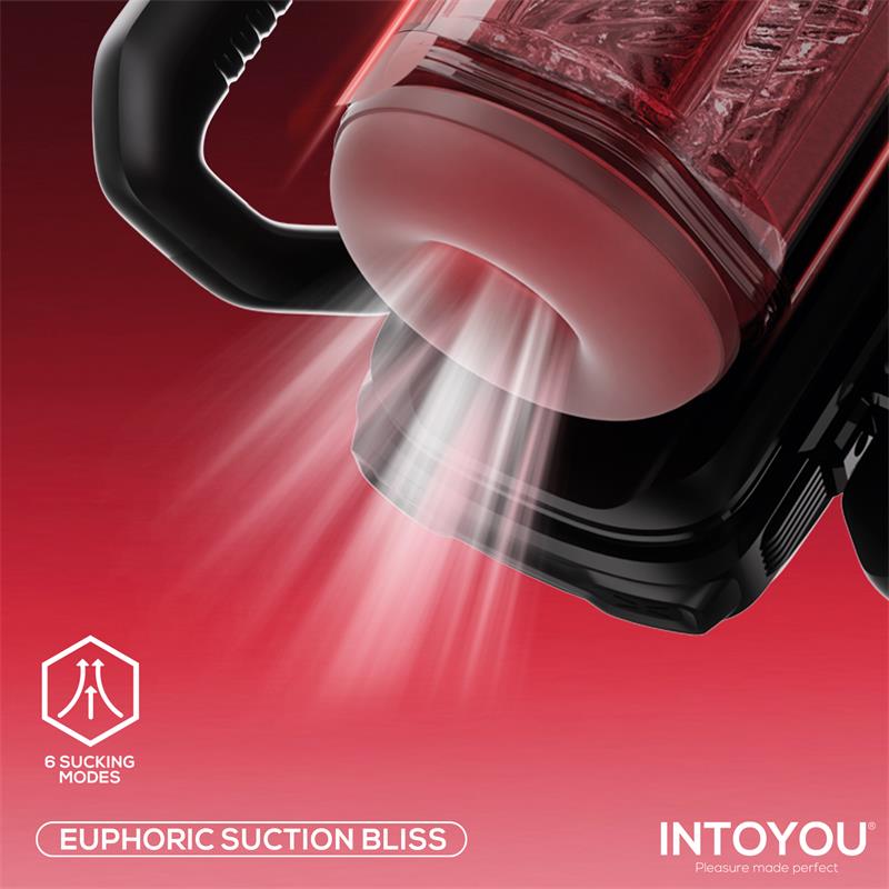 INTOYOU - VEXOR 3 IN 1 MALE MASTURBATOR SUCKING, THRUSTING AND VIBRATOR USB-C