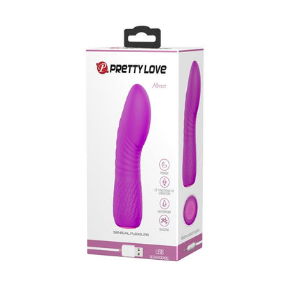 PRETTYLOVE - VIBE ABNER USB SILICONE PURPLE